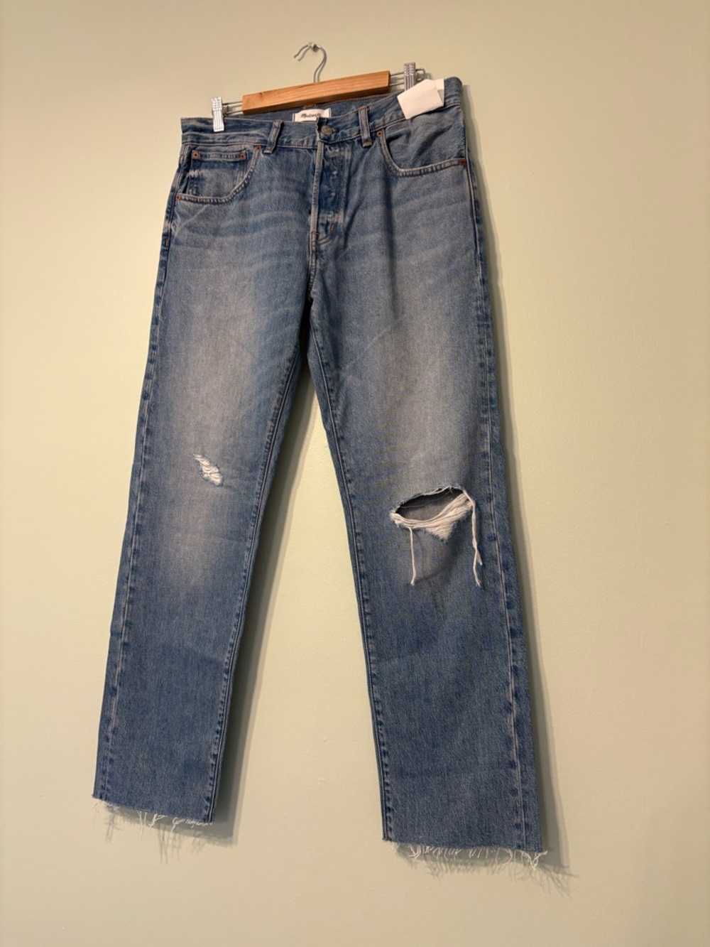 Women’s Madewell NWT Dean Easy style jeans- 29
